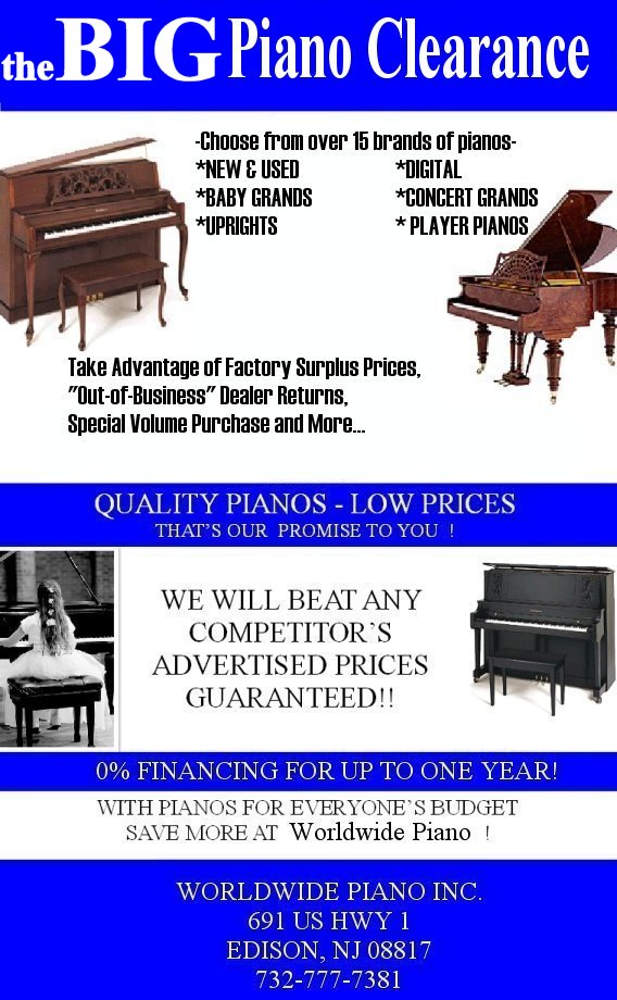 NJ pianos Piano dealer New Jersey New York